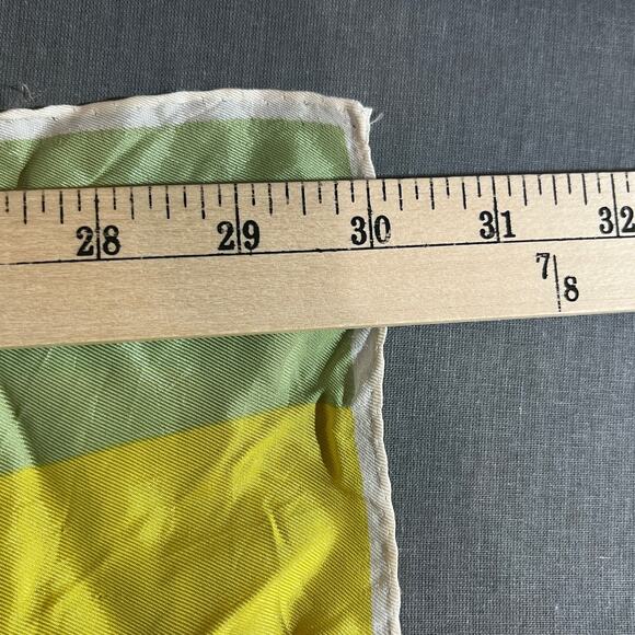 Paoli Scarf Womens One Size Rainbow Striped‎ Square Lightweight Multifunctional - Picture 5 of 5